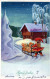 Buon Anno Natale GNOME Vintage Cartolina CPSMPF #PKD919.IT - Neujahr
