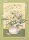FIORI Vintage Cartolina CPSM #PBZ629.IT - Blumen