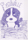 CANE Animale Vintage Cartolina CPSM #PBQ452.IT - Chiens