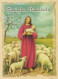 CRISTO SANTO Cristianesimo Religione Vintage Cartolina CPSM #PBP810.IT - Jesus