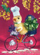 PASQUA POLLO UOVO Vintage Cartolina CPSM #PBP177.IT - Easter