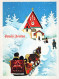 Buon Anno Natale CHIESA Vintage Cartolina CPSM #PBO104.IT - New Year
