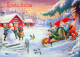 Buon Anno Natale GNOME Vintage Cartolina CPSM #PBA676.IT - Anno Nuovo