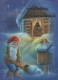 Buon Anno Natale GNOME Vintage Cartolina CPSM Unposted #PBA481.IT - Neujahr