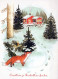 Buon Anno Natale Vintage Cartolina CPSM #PAY712.IT - Neujahr