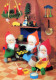 Buon Anno Natale GNOME Vintage Cartolina CPSM #PAY508.IT - Anno Nuovo