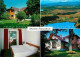 72716809 Unterburg Klopeinersee Pension Sonnenheim Alpenpanorama Fliegeraufnahme - Sonstige & Ohne Zuordnung