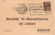 Flier LILLE Expo Coloniale Sur Timbre Correspondant Carte Commerciale - 1921-1960: Periodo Moderno