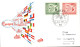 Delcampe - EUROPA LOT DE 52 LETTRES ET DOCUMENTS DIVERS PAYS - Lots & Kiloware (mixtures) - Max. 999 Stamps