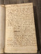 Livre « Œuvres Choisies » D’Evariste PARNY Avec Une Lettre à Sa Mère De 1788 Et Une Gravure - Historische Documenten