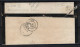 GC 1051 De Clermont De L'Oise Sur Paire YV 28A , Cote 60 Euros + Indice - 1849-1876: Klassieke Periode