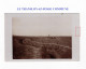 LE TRANSLOY-62-FOSSE COMMUNE-Tombes-TRANCHEE-CARTE PHOTO Allemande-GUERRE 14-18-1 WK-MILITARIA- - Oorlogsbegraafplaatsen