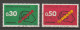 FRANCE : N° 1719 Et 1720 Oblitérés (Code Postal) - PRIX FIXE - - Used Stamps