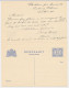 Briefkaart G. 79 I / Bijfrankering Maastricht - Zweden 1911 - Ganzsachen