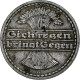 Allemagne, 50 Pfennig, 1921, Hambourg, Aluminium, TB+ - 50 Rentenpfennig & 50 Reichspfennig