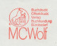Meter Cut Germany 1988 Wolf - Autres & Non Classés