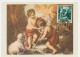 Maximum Card Spain 1960 Child Jesus Christ - Bartolome Estaban Murillo - Sonstige & Ohne Zuordnung
