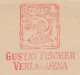 Meter Cover Germany 1952 Fish - Gustav Fischer Publishing Company - Semper Bonis Artibus - Fishes