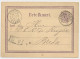 Spoorwegbriefkaart G. MESS7 A - Venlo - Breda 1876 - Ganzsachen