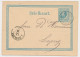 Briefkaart G. 8 Particulier Bedrukt Rotterdam Duitsland 1875 - Interi Postali