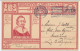 Briefkaart G. 215 Amsterdam - Ansereme Belgie 1927 - Interi Postali
