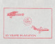 Meter Cover Netherlands 1969 Fokker - 50 Years In Aviaton - Flugzeuge
