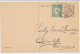 Briefkaart G. 198 / Bijfrankering Bussum - Denemarken 1923 - Entiers Postaux