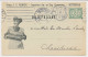 Firma Briefkaart Rotterdam 1910 - Tapijtveger - Huishoudster - Unclassified