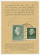 Em. Juliana Postbuskaartje Enkhuizen 1958 - Unclassified