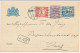 Briefkaart G. 94 B II / Bijfrankering Rotterdam - Den Haag 1922 - Entiers Postaux