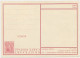 Briefkaart G. 240 A Kopstaand - Postal Stationery