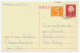 Briefkaart G. 338 / Bijfrankering Emmen - Den Haag 1969 - Entiers Postaux