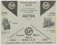 Postal Cheque Cover Belgium 1937 Office Furniture - Counting Machine - Calculator - Astra - Zonder Classificatie