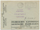 Postal Cheque Cover Belgium 1938 Flower Exhibition - Ghent Flower Show - Trees