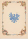 Telegram Germany 1930 - Schmuckblatt Telegramme Fruit Wreath - Angels - Cherubs - Amor - Cupid - Fruits