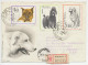 Registered Cover / Postmark Poland 1956 Dog - Andere & Zonder Classificatie