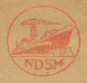 Meter Cut Netherlands 1950 NDSM - Dutch Doc And Shipbuilding Society - Barcos