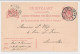 Briefkaart G. 61 Amsterdam - Brussel Belgie 1905  - Postwaardestukken