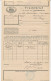 Vrachtbrief H.IJ.S.M. Deventer - Den Haag 1915 - Zonder Classificatie