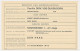 Verhuiskaart G. 13 Particulier Bedrukt Den Haag 1943 - Evacuatie - Entiers Postaux