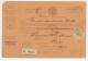 Em. 1872 Pakketkaart Haarlem - Belgie  - Zonder Classificatie