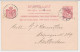 Briefkaart G. 54 A A-krt. Emden Duitsland - Amsterdam 1901 - Ganzsachen