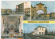 BORGO S. MARTINO-ALESSANDRIA-2 CARTOLINE VERA FOTOGRAFIA VIAGGIATE 1988-1989-una Con Stazione Ferroviaria - Alessandria