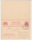 Briefkaart G. 77 Z-1 Ginneken - Sachsen Duitsland 1910 - Interi Postali