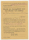 Em. Juliana Postbuskaartje Amsterdam 1960 - Non Classés
