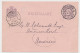 Briefkaart G. 32 Particulier Bedrukt Rotterdam 1896 - Entiers Postaux