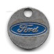 Jeton De Caddie  Occasion  Ville, Automobiles  FORD  Verso  SAINTE  BARBE, NOYELLES - GODAULT  ( 62 )   Recto  Verso - Trolley Token/Shopping Trolley Chip