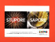 Advertising Cardboard- EXPO Milano 2015.Stupore Sapore.Sponsor TIM. Post Card's Sizes - Telefontechnik