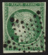 N°2b, Cérès 1850, 15c Vert-foncé, Oblitéré étoile De Paris - BEAU D'ASPECT - 1849-1850 Ceres