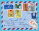 NEDERLAND Luchtpost Brief 1960 Rotterdam Met Bloemenset Naar Jamaica BWI - Lettres & Documents